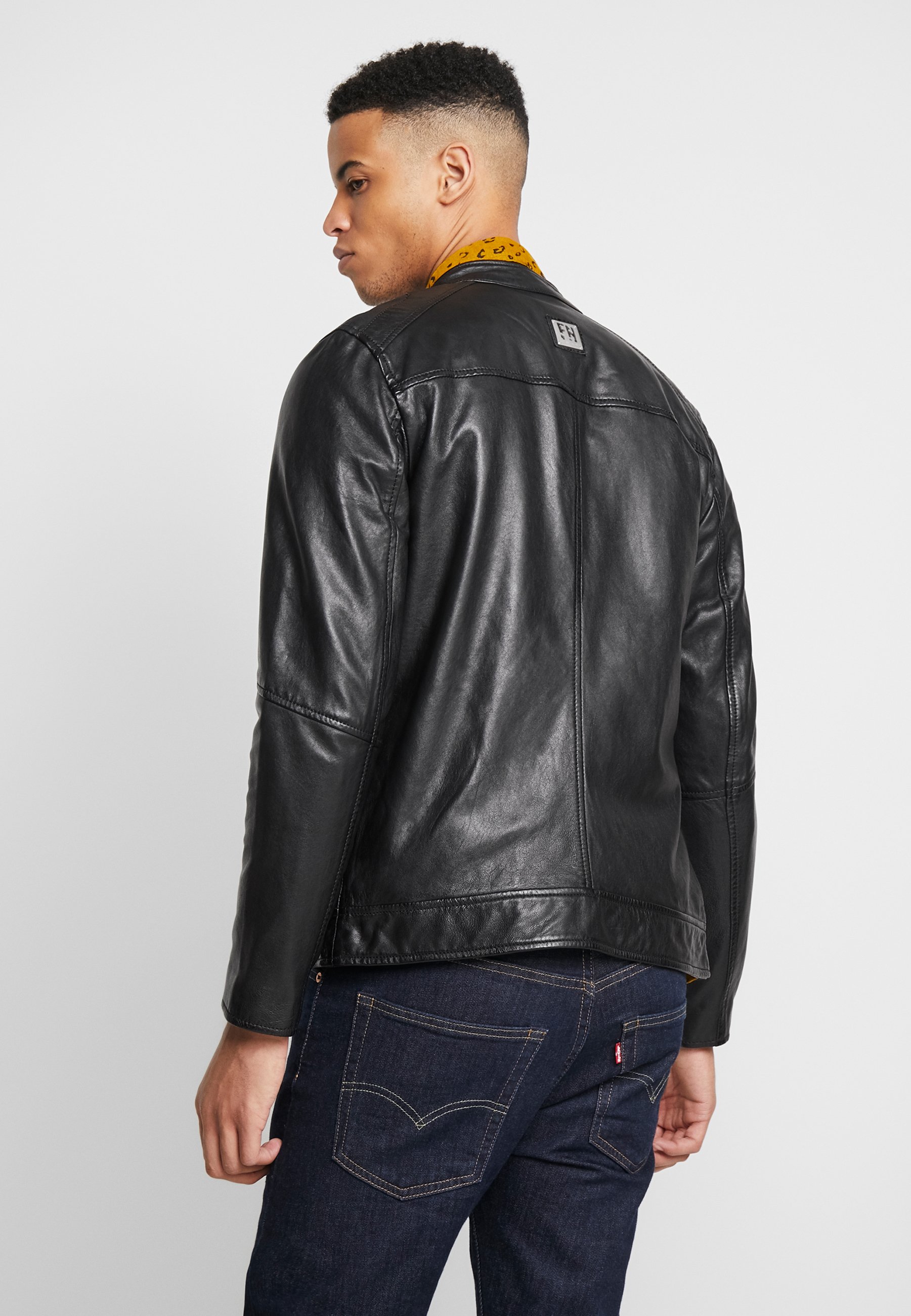 Freaky Nation LUCKY JIM Leren jas black Zalando.nl Freaky Nation LUCKY JIM Leren jas cypriss Zalando.nl