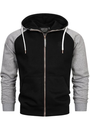 INPULKO - Sweatjacke - black