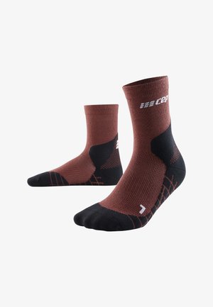 CEP LIGHT MERINO HIKING COMPRESSION SOCKS MID CUT MEN - MADE IN GERMANY - Socken - brown