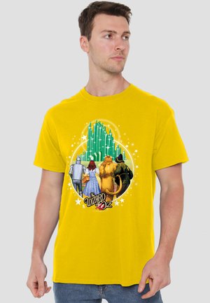 Cotton Soul, WIZARD OF OZ EMERALD CITY - T-Shirt print - yellow