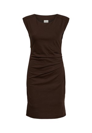 Kaffe, KAINDIA ROUND-NECK - Etuikjole - coffee bean