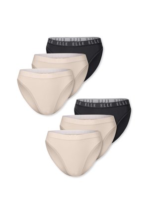 6-PACK HIGH LEG LOGO - Slip - assorted