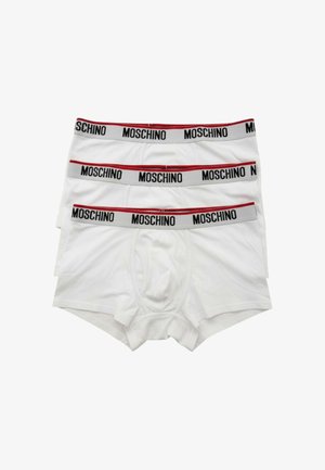 Moschino Underwear, TRUNK (TRIPACK) - Boxer aderenti - white