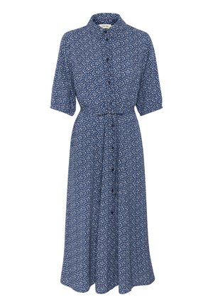 Cream CRTIAH SS - Vestido camisero - animal skin blue