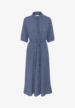 Cream CRTIAH SS - Vestido camisero - animal skin blue