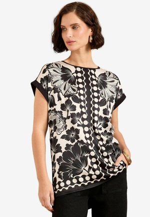 T-shirts print - black white print