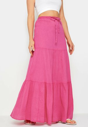 Long Tall Sally ACID WASH TIERED - Maxirok - pink