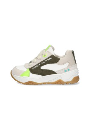 BunniesJR CISKE CHUNKY - Chaussures premiers pas - offwhite wit groen