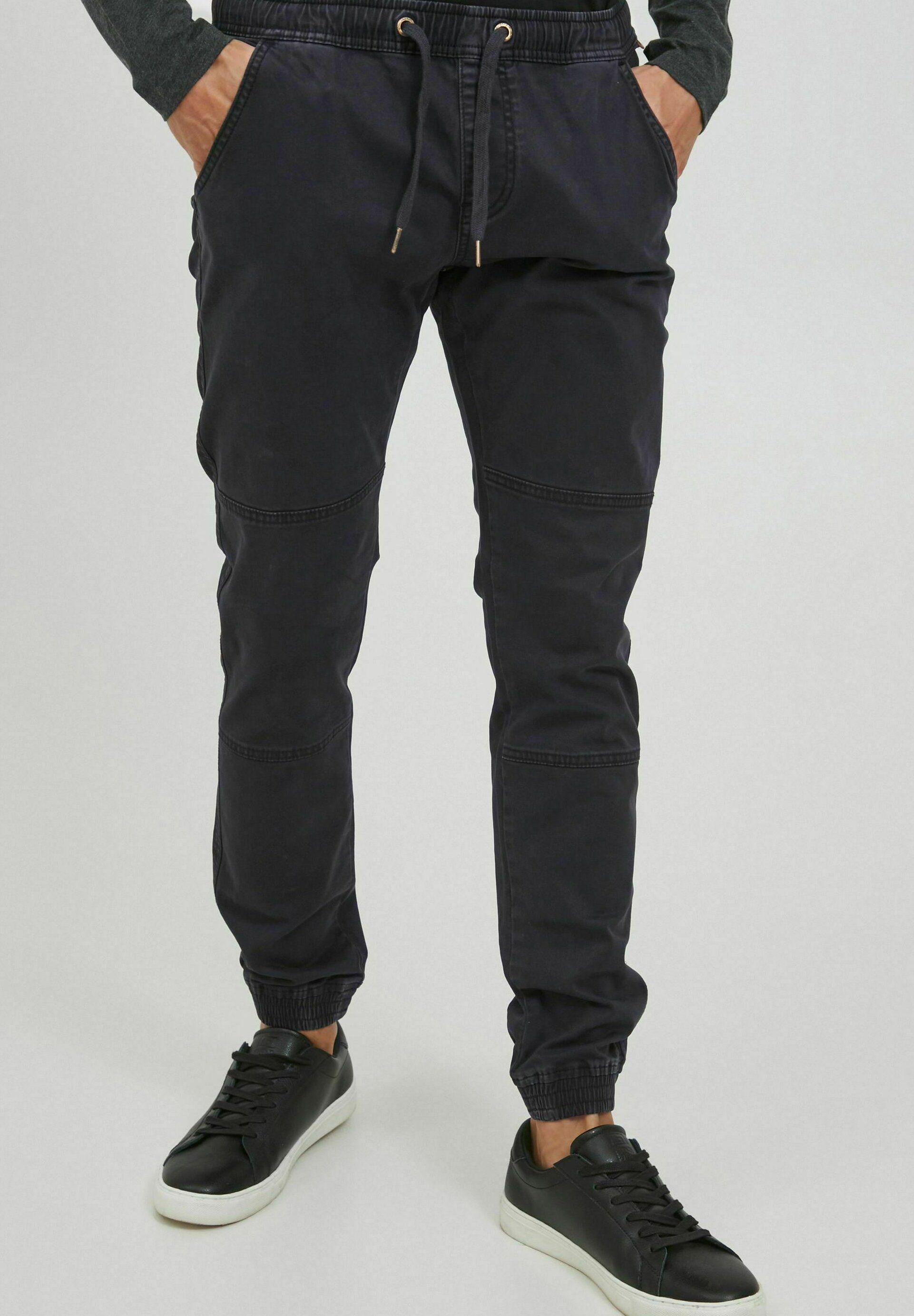 INDICODE JEANS IDBRONTUS - Jeans Tapered Fit - black/nero - Zalando.it