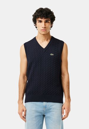 Lacoste Strickpullover - bleu marine vert