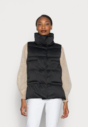 VEELUNA - Waistcoat - black