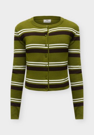 JDY, JDYEMMIE - Gilet - cedar green/coffee bean/ egret