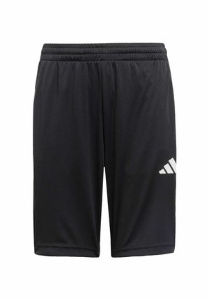 adidas Performance TRAINING ESSENTIALS STRIPES - Kurze Sporthose - black   white