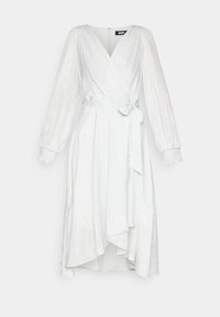 BALLOON SLEEVE WRAP GOWN - Kokteilikleit/peokleit - vapor blue