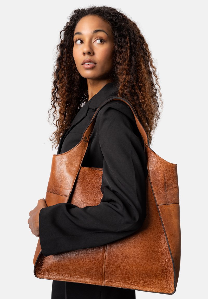 RE:DESIGNED JONA BIG - Cabas - walnut