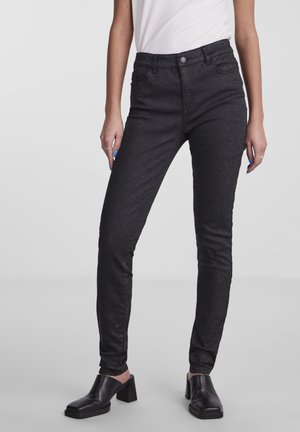 Pieces PCSHINE SPARKLE - Jeans Skinny Fit - black