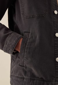 Next REGULAR FIT BUTTON UP - Teksajakk - smoke grey