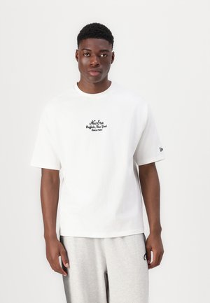 FLORAL GRAPHIC TEE - T-Shirt print - white