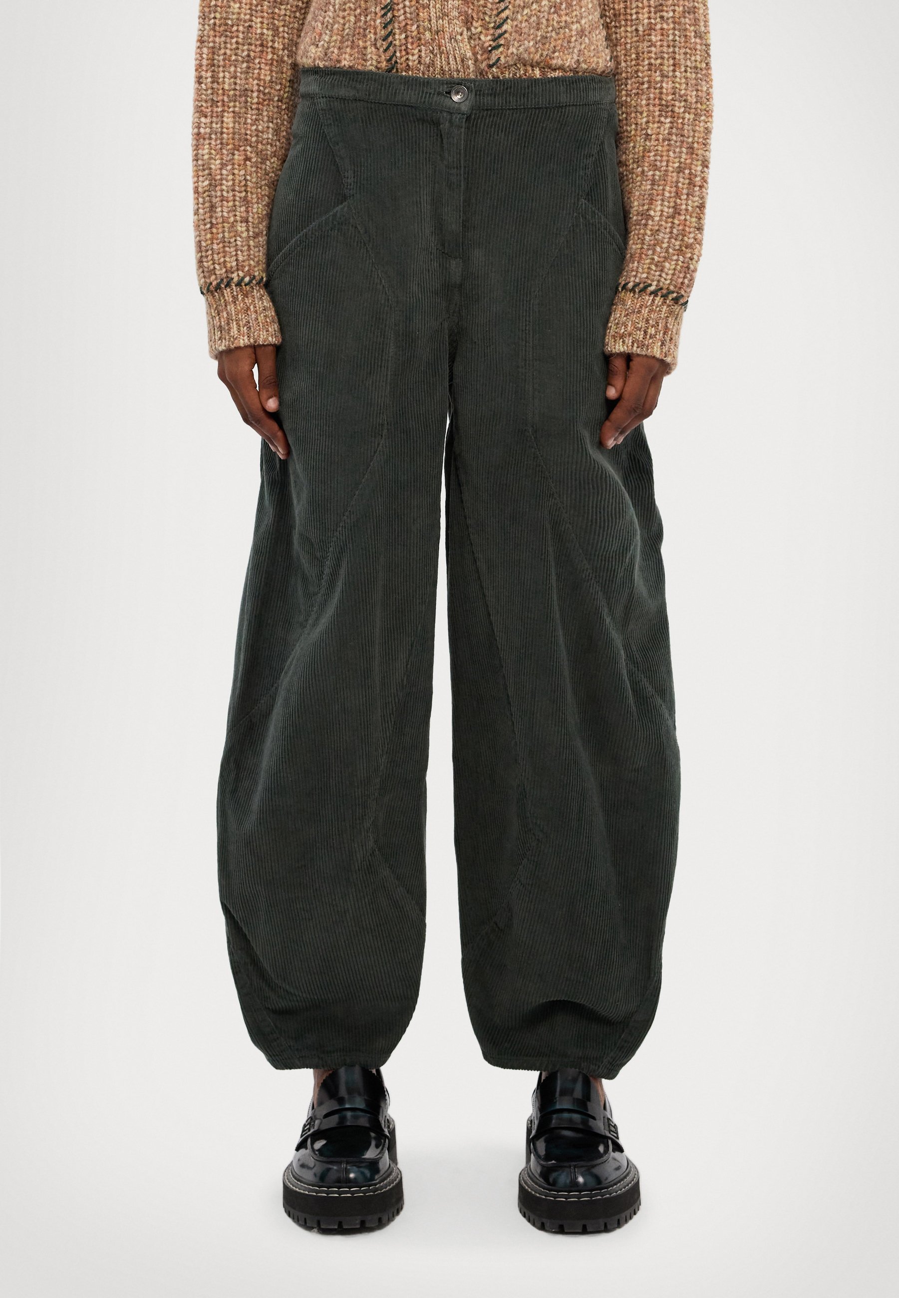 Henrik Vibskov DIGI PANT - Trousers - duffle bag/green - Zalando.ie