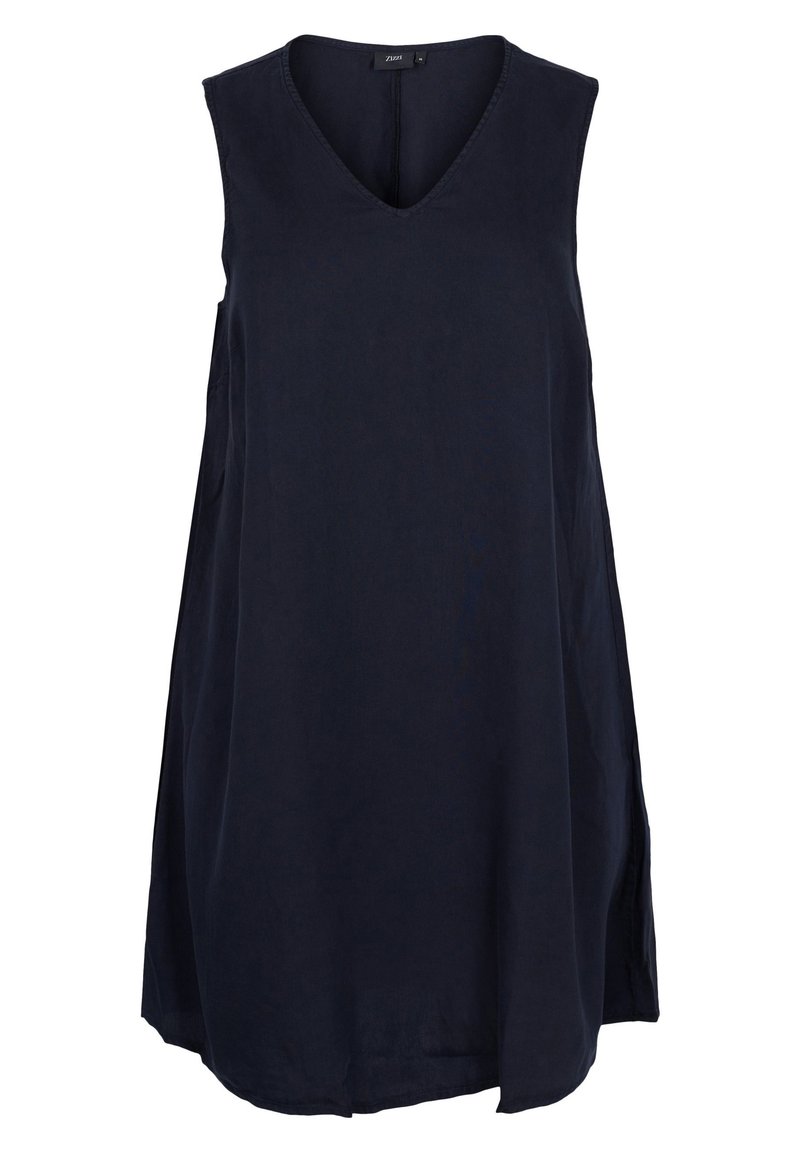 Damen Freizeitkleider | Zizzi SPENCER Freizeitkleid black/schwarz - MK28300 Damen Freizeitkleider | Zizzi SPENCER Freizeitkleid black/schwarz - MK28300
