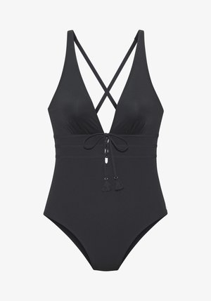 LASCANA, NYLA - Traje de baño - black