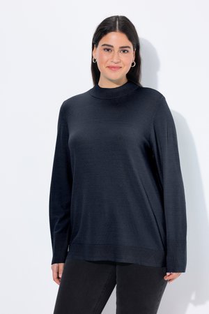 Ulla Popken, STEHKRAGEN - Pullover - dark blue