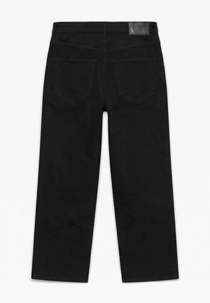 Vero Moda, WIDE-FIT JEANS VMTESSA-STRETCH HIGH RISE WIDE LEG FIT JEANS - Jean droit - black denim