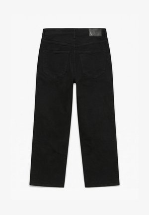 Vero Moda, WIDE-FIT JEANS VMTESSA-STRETCH HIGH RISE WIDE LEG FIT JEANS - Jean droit - black denim