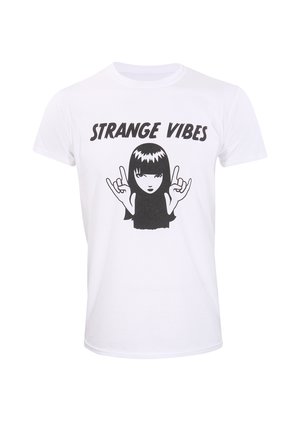 EMILY THE STRANGE VIBES - Print T-shirt - white
