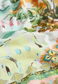 Next Džersejové šaty - yellow tropical print