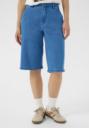 Denimové šortky - indigo blue denim