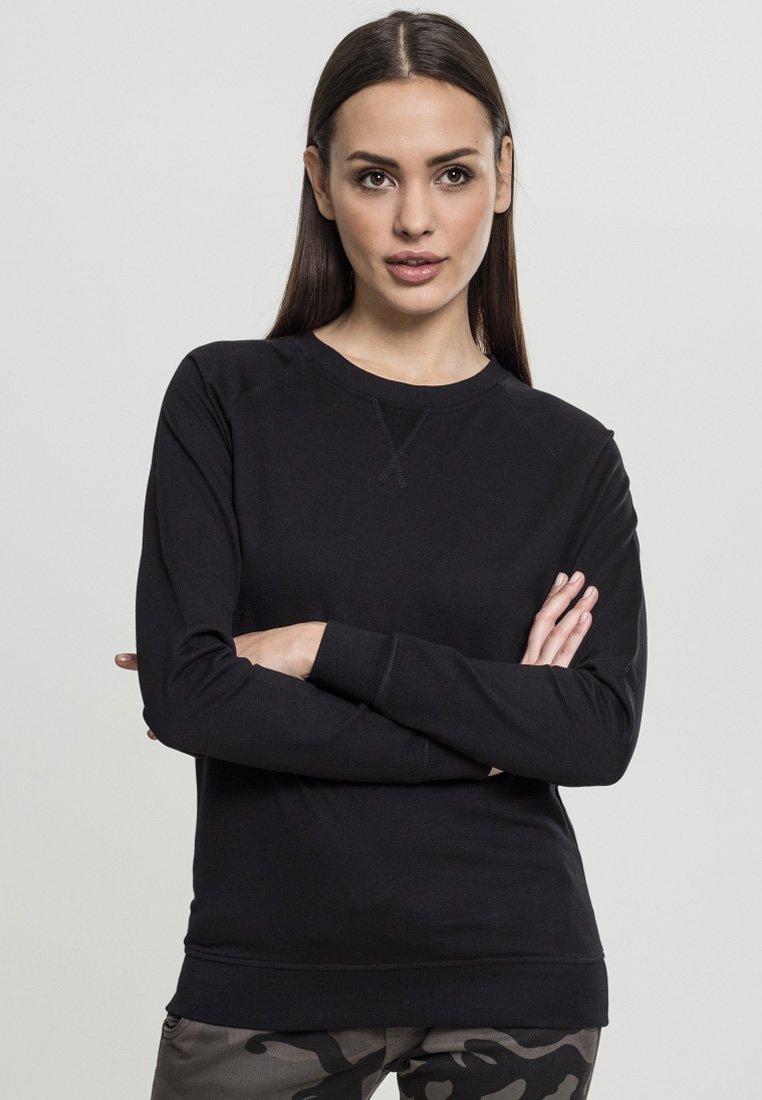 Urban Classics Women's Basic Hoodie - 95% Cotton 5% Elastane, Regular Fit, Kangaroo Pocket, Adjustable Hood