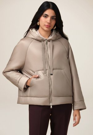 Oltre IMBOTTITA WEIGHT CON CAPPUCCIO - Giacca invernale - beige