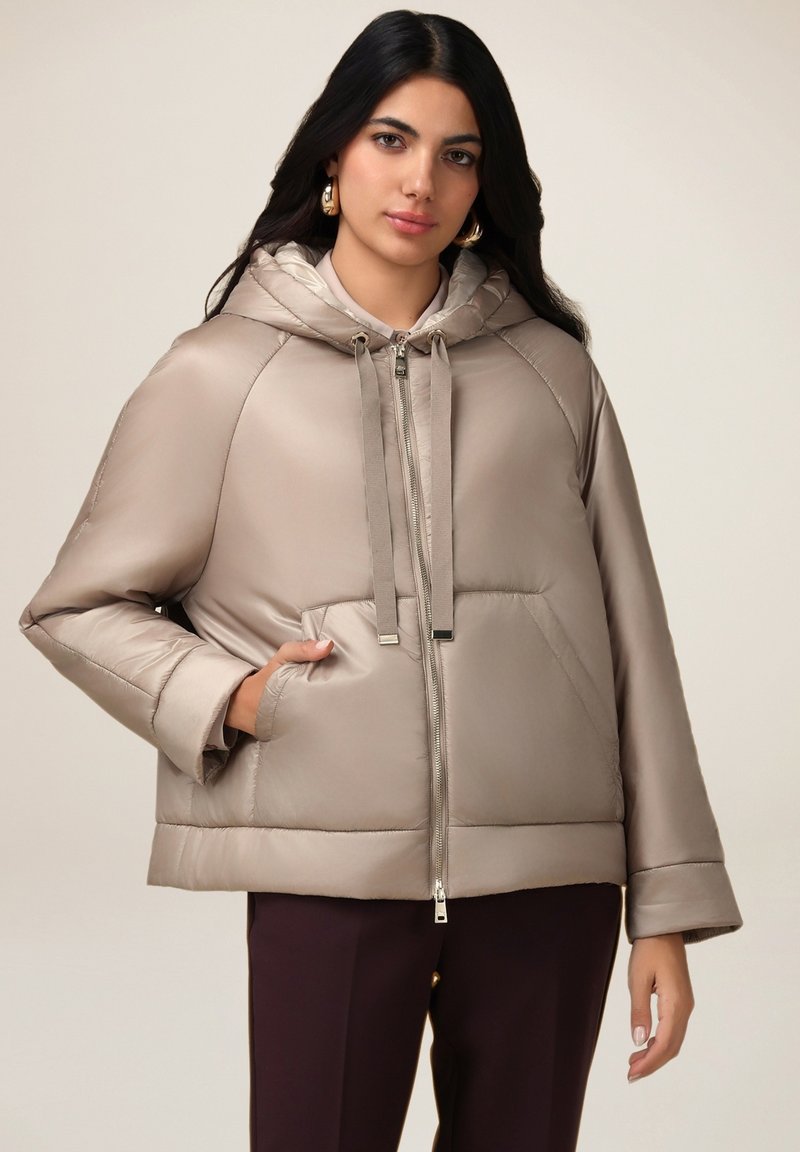 Oltre IMBOTTITA WEIGHT CON CAPPUCCIO - Giacca invernale - beige