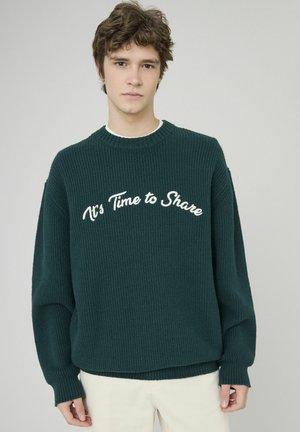 BRODERIE FANTAISIE - Pullover - vert