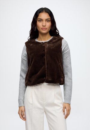 Vero Moda, VMNILLY GILET - Елек - chocolate torte