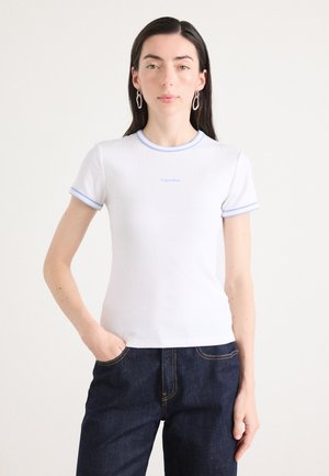 COLOR BLOCK BABY - T-shirt basic - brilliant white