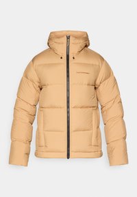 RIVEL JACKET - Bunda z prachového peří - sierra sand