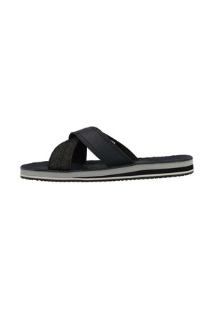Pantolette flach - blue