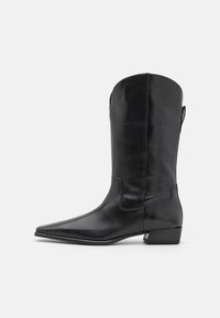 NELLA - Cowboystøvler - black