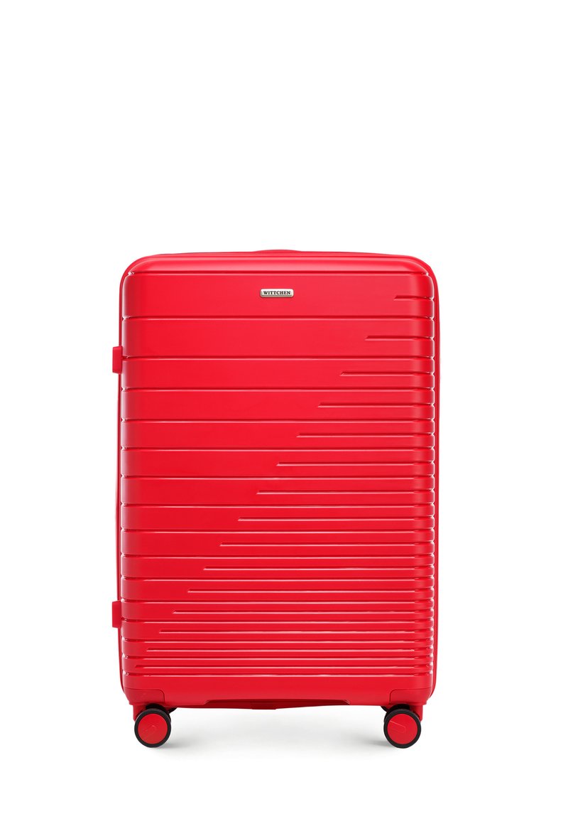 WITTCHEN LARGE SUITCASE FROM POLYPROPYLENE - Trolley - red