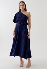 WILLA JARRAH MIDI DRESS - Iltapuku - navy blue