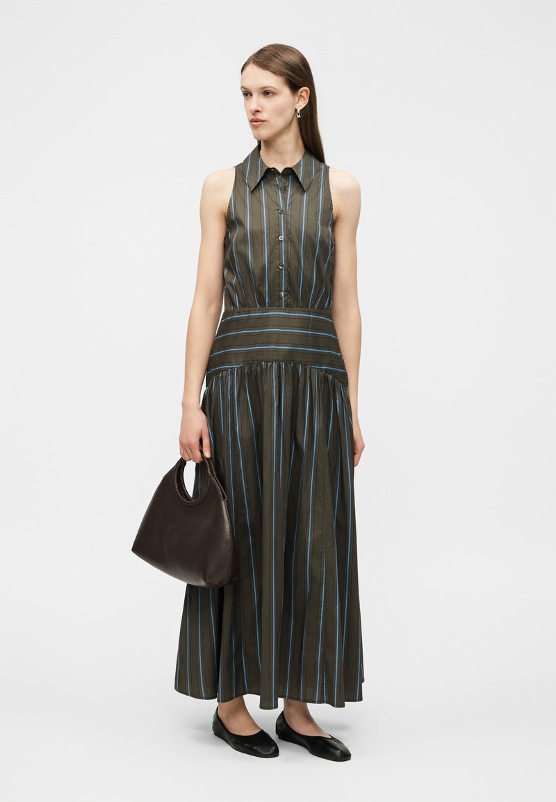 STAUD ROMY DRESS - Shirt dress - brown - Zalando.ie