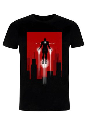 AVENGERS CLASSIC TAKE OFF UNISEX - Print T-shirt - black
