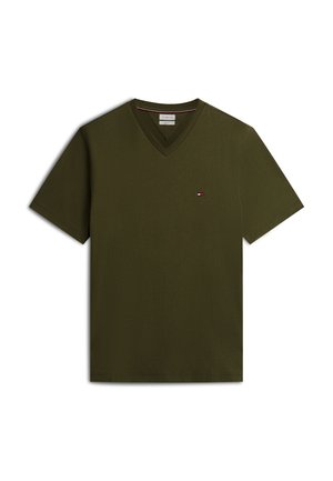 Tommy Hilfiger, ESSENTIALS TEE - Обикновена тениска - huntsman green