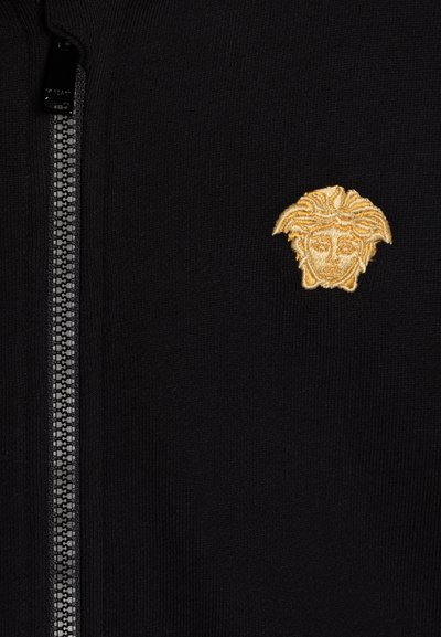 Versace MEDUSA UNISEX - Cipzáras pulóver - nero/oro