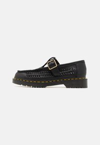 Dr. Martens - ADRIAN UNISEX - Polobotky - black Miniatura obrázku 1