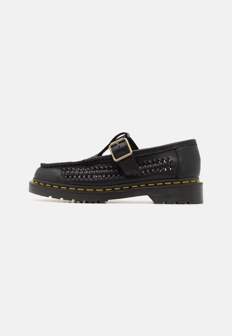 Dr. Martens - ADRIAN UNISEX - Polobotky - black, Zvětšit