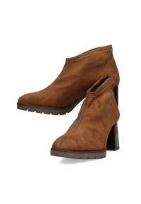 Luna Collection Botines con plataforma - brown