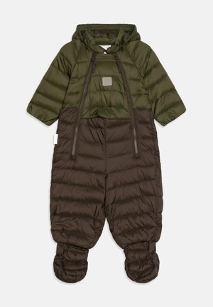 BABY ONE SUIT VEGAN PUFFER UNISEX - Vinterdress - nori green